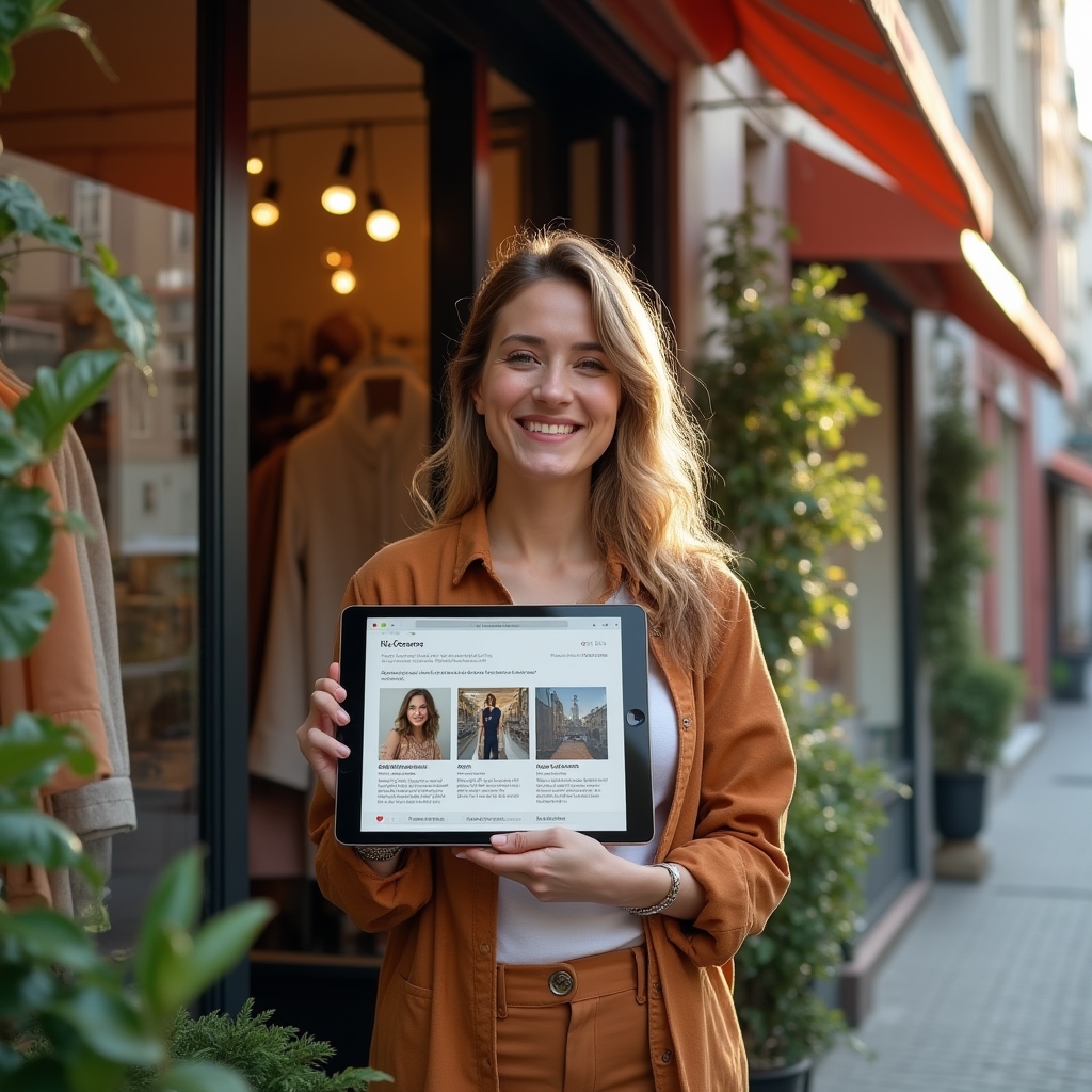 Prezență digitală pentru un magazin de retail local