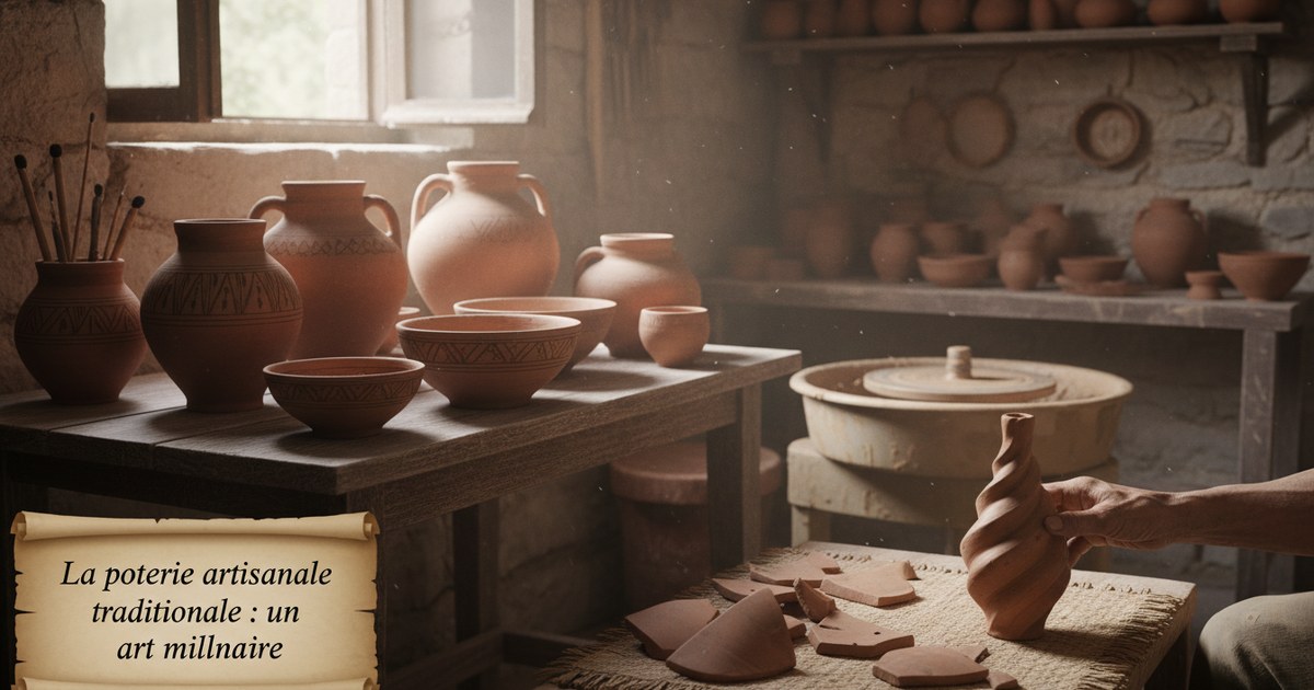La poterie artisanale traditionnelle : un art millénaire